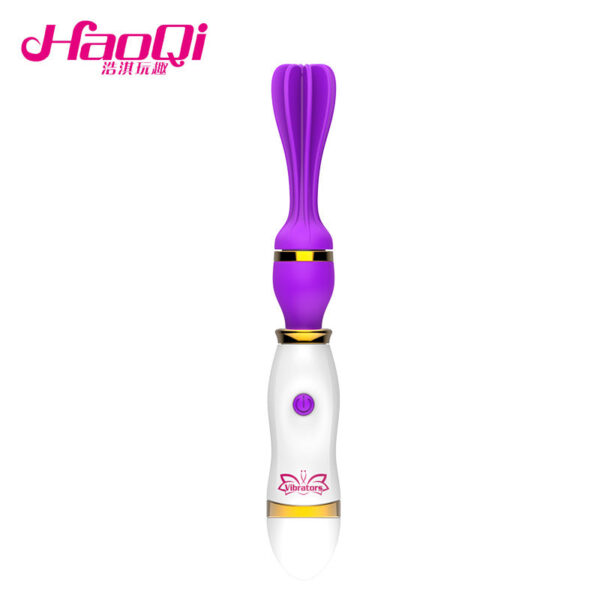 Rotating Tongue Licking Silicone AV Stick for Women