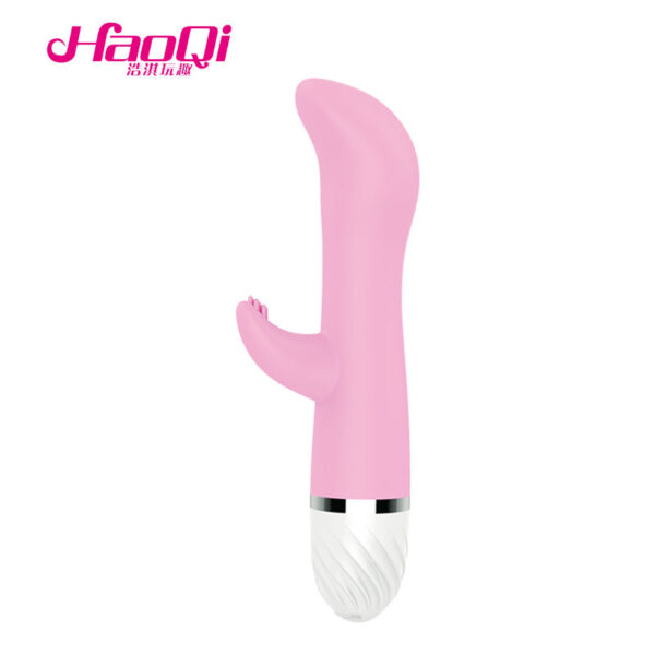 Silicone Brush Vibrator Female Masturbator AV Massage Stick