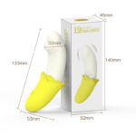 Banana vibrator female masturbator sex toy massage stick