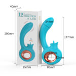 Tongue Licking Vibrator Female Masturbator Massage Stick