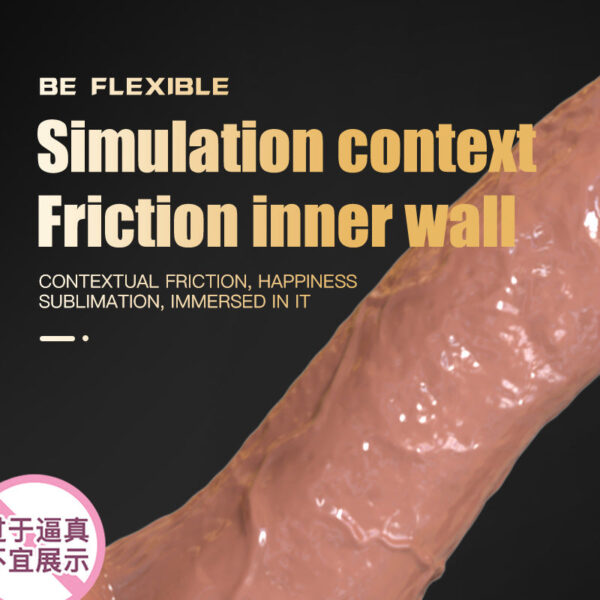 Silicone penis adult sex products female massage masturbator