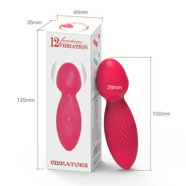 Silicone mini AV stick female masturbation massage appliance