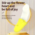 Banana vibrator female masturbator sex toy massage stick