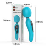 AV stick LCD screen female heating vibrator charging masturbator