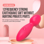 Silicone mini AV stick female masturbation massage appliance