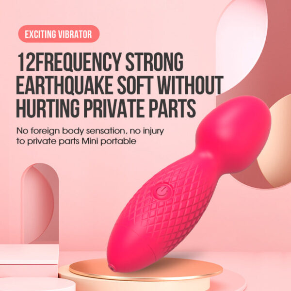 Silicone mini AV stick female masturbation massage appliance