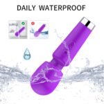 Mini Compact Silicone AV Stick 16 Band Vibrating Female Masturbator