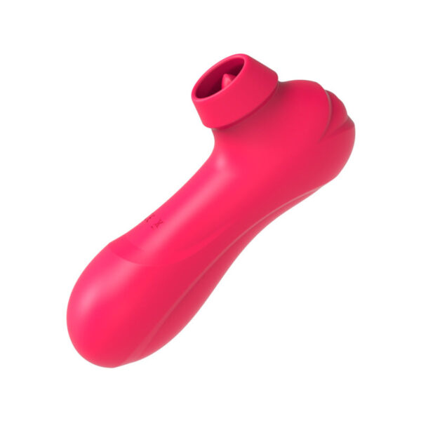 12 Frequency Sucking Vibration Silicone Rechargeable Masturbator Female Vibrator