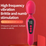 AV stick LCD screen heating vibration AV stick female masturbator