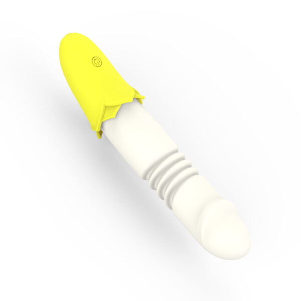 Banana automatic retractable vibrator female masturbator