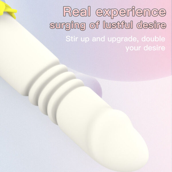 Banana automatic retractable vibrator female masturbator