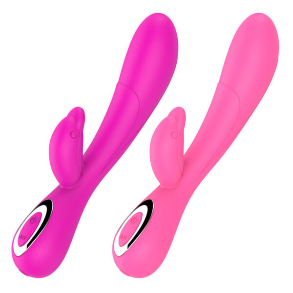 Silicone Dolphin Vibrating Massage Stick Female Masturbator