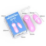 ABS jumping egg adult sex products mini small single jumping egg