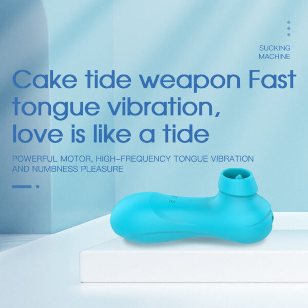 12 Frequency Sucking Vibration Silicone Rechargeable Masturbator Female Vibrator