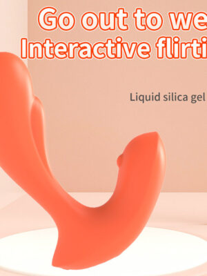 Liquid silicone APP jumping egg invisible remote control all-inclusive glue wear women