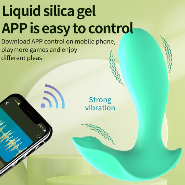 Women's liquid all-inclusive silicon charging APP remote control wear