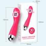 Silicone Charging Vibrator Women's Multi-frequency Vibrating Massage Stick Women's Masturbation Appliance Sex Products