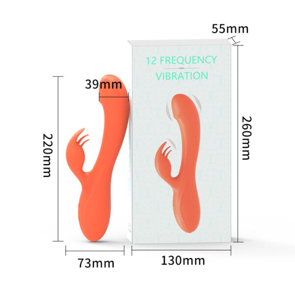 Human liquid silicone all-inclusive glue vibrator charging tongue licking massage stick female masturbation sex toy
