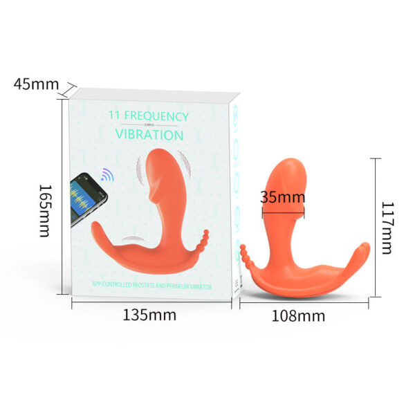 Liquid silicone all-inclusive glue APP invisible wear female masturbator rabbit vibrator