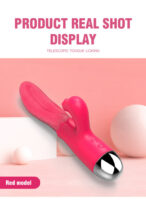 Silicone USB Charging Vibrator Adult Female Masturbation Tongue Licking Massager