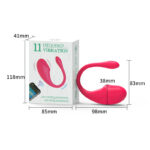 Tadpole App Remote Control Leaping Egg Female Masturbator Vibrator