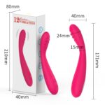 Silicone Charging Vibrator AV Stick Female Masturbator