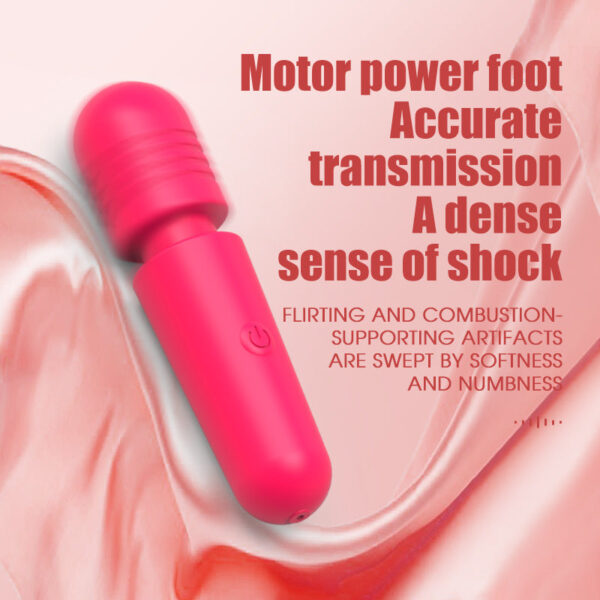 Silicone Mini AV Stick Female Masturbation Massager Vibrator