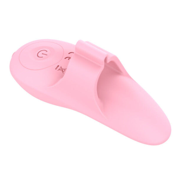 Rechargeable Finger Massage Cover Fingertip Vibrating Egg Vibrating Ring Female Masturbator Massage Stick