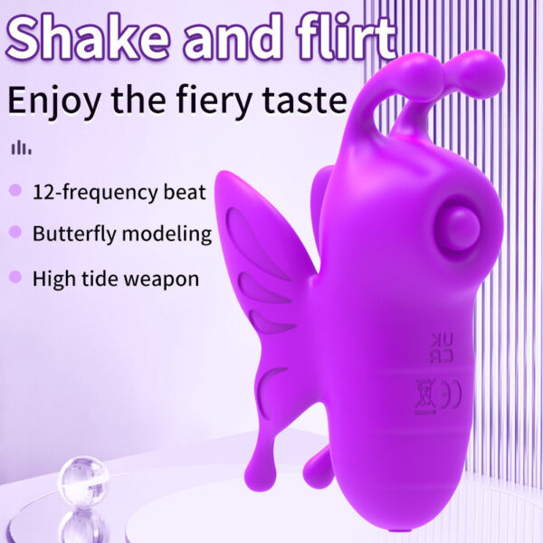 Butterfly Massager Female Masturbation Paddle Sex Toy