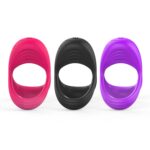 Silicone vibrating ring male vibrator