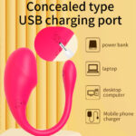 Tadpole App Remote Control Leaping Egg Female Masturbator Vibrator