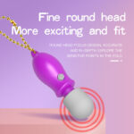 Silicone Small Microphone Mini AV Stick Female Massage Stick Vibrator