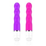 Single shock silicone AV stick female masturbator