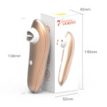 Female Silicone Tongue Couple Sex Cunnilingus Masturbator AV Stick Vibrator Tongue Licker