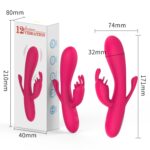 Rabbit Vibrator Female Massage Stick Sex Toy Masturbator