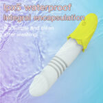 Banana automatic retractable vibrator female masturbator