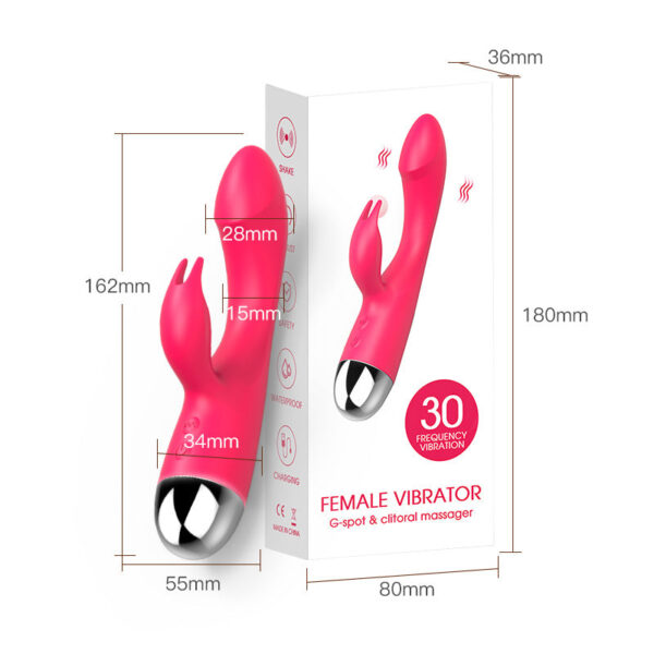 Silicone vibrator female rechargeable masturbator vibrator