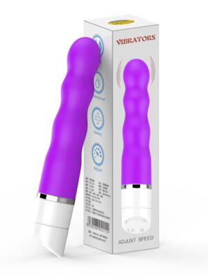 Single shock silicone AV stick female masturbator