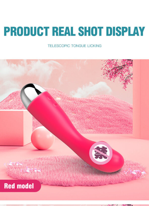 Silicone Charging Vibrator Women's Multi-frequency Vibrating Massage Stick Women's Masturbation Appliance Sex Products