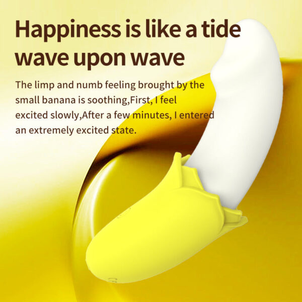 Banana vibrator female masturbator sex toy massage stick
