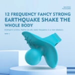 Rechargeable silicone finger massage cover fingertip vibrating egg vibrating ring masturbator massage stick