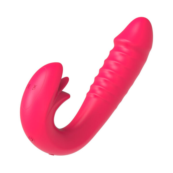 12 Frequency Tongue Licker Vibrator Female Masturbation Sex Toy Retractable Stick