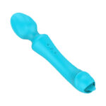 Rechargeable Silicone Double Head Vibration AV Stick Adult Sex Products Tongue Licking Massager