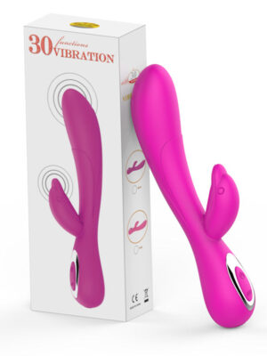 Silicone Dolphin Vibrating Massage Stick Female Masturbator