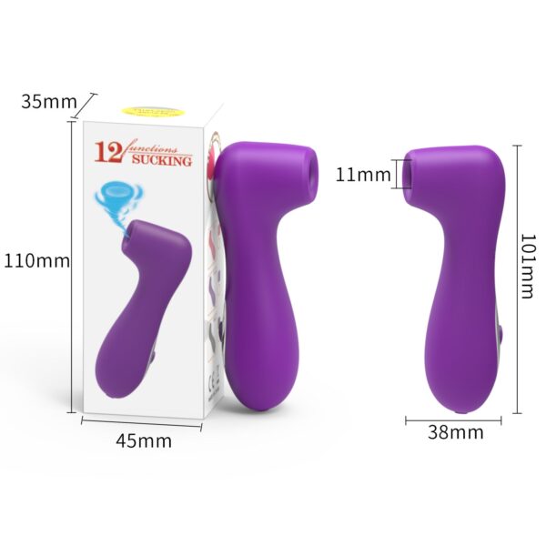 Rechargeable Silicone Mini Sucking Massager Female Masturbator