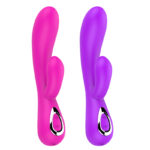 USB charging silicone vibrator, female masturbator.