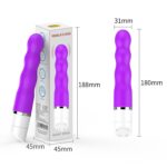 Single shock silicone AV stick female masturbator