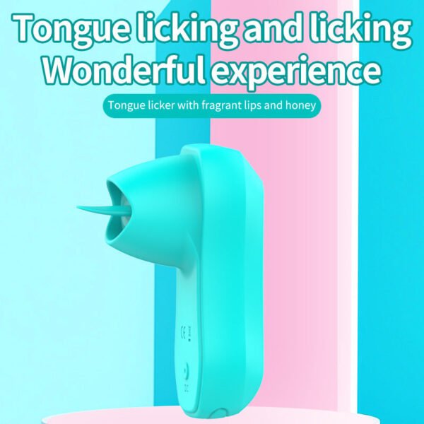 Cunnilingus Masturbation Female Breast Massager Tongue Licking Vibrator