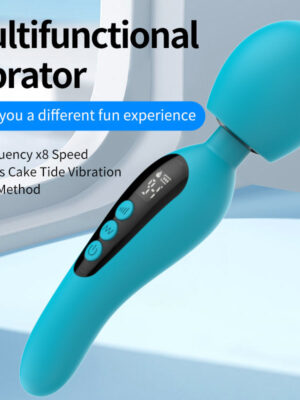 AV stick LCD screen female heating vibrator charging masturbator