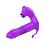 Female Invisible Retractable Wear Wireless Remote Control Tongue Licking Massager